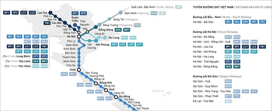 dəmir yolu vağzalı Ho chi minh city bir xəritə 
