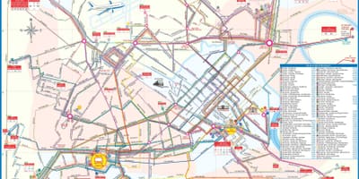 Ho chi minh city avtobus xəritə 