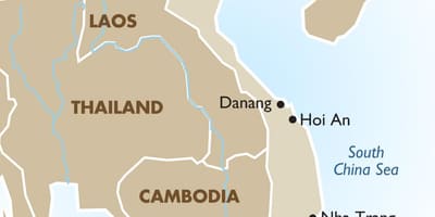 Vyetnamın Ho chi minh city bir xəritə 
