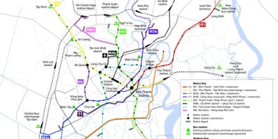 Ho chi minh city sxemi və metro 